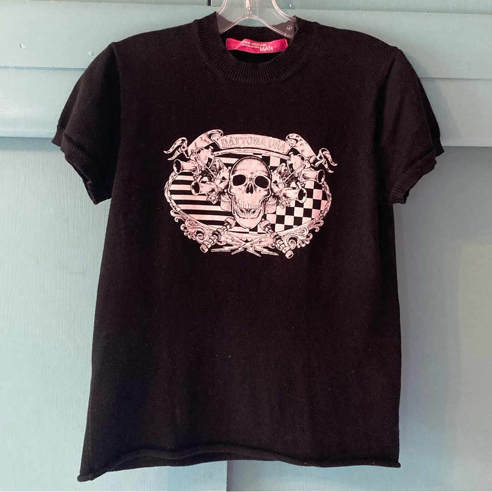 Junya Watanabe Comme des Garçons MAN Graphic Print Crew Neck T-Shirt